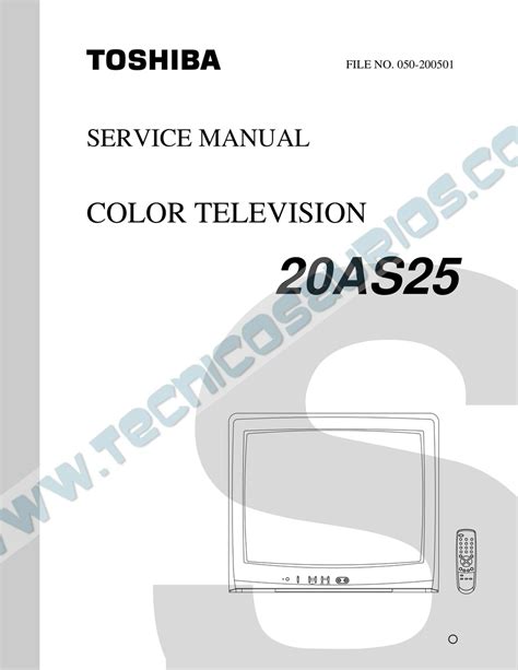 Toshiba 20as25 manuale di servizio tv a colori. - Nj driver manual test french practice.