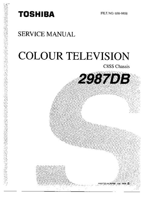 Toshiba 2987db tv service manual download. - Manierismus im spätwerk hans baldung griens.