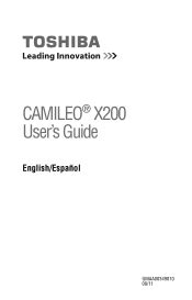 Toshiba camileo x200 manual del propietario. - Handbook of literature for the flute.