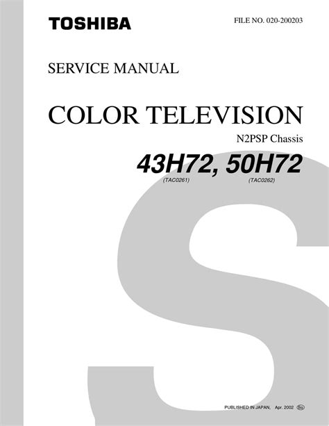 Toshiba color tv 43h72 50h72 service manual. - Handbook of capillary electrophoresis second edition 1996 12 23.