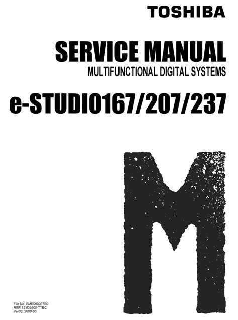 Toshiba e studio 167 service manual. - Guide pratique dhoma opathie au quotidien.