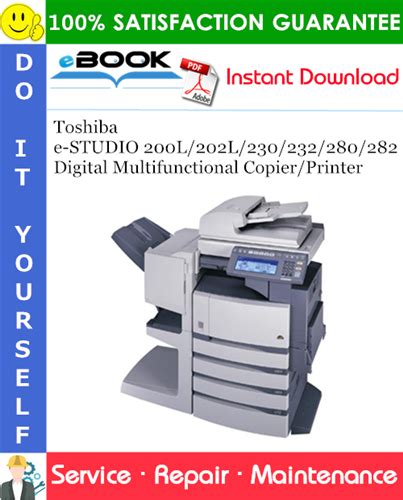 Toshiba e studio 200l 230 280 service manual. - Ideal 4850 95 ep manuale di servizio.