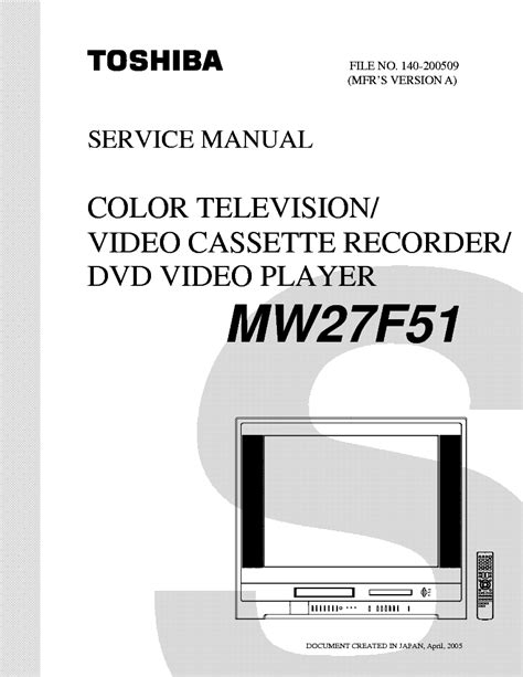 Toshiba mw27f51 tv dvd service manual download. - 1999 triumph sprint st rs 955 service workshop repair manual download.