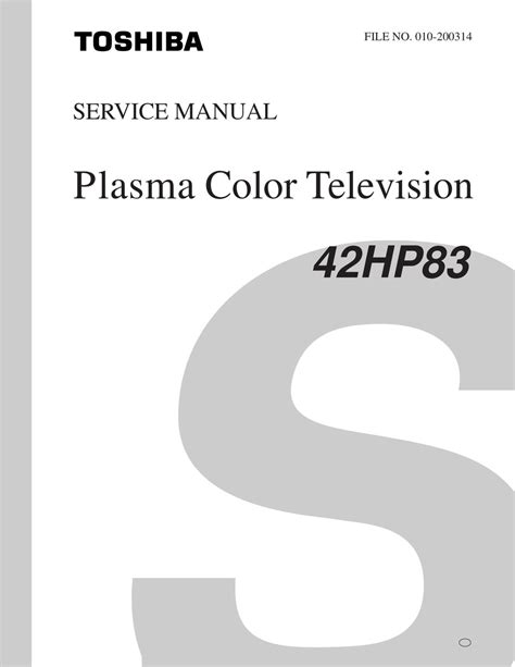 Toshiba plasma tv 42hp83 service manual. - Aba lsac official guide to aba approved law schools by wendy margolis.