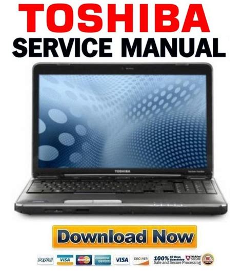 Toshiba satellite a500 pro a500 service manual repair guide. - Manual del propietario de la lavadora maytag.