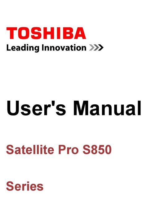 Toshiba satellite pro s850 series manual. - Mazda titan injector pump removal service manual.