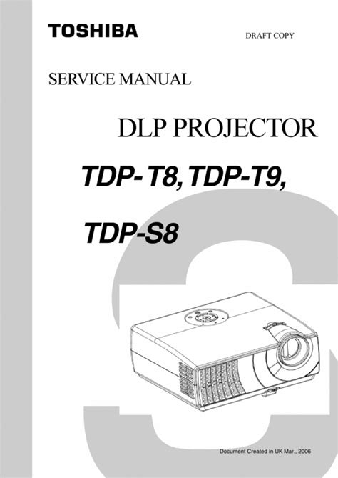 Toshiba tdp s8 tdp t8 tdp t9 service manual. - 1996 1998 mazda mpv service repair manual.