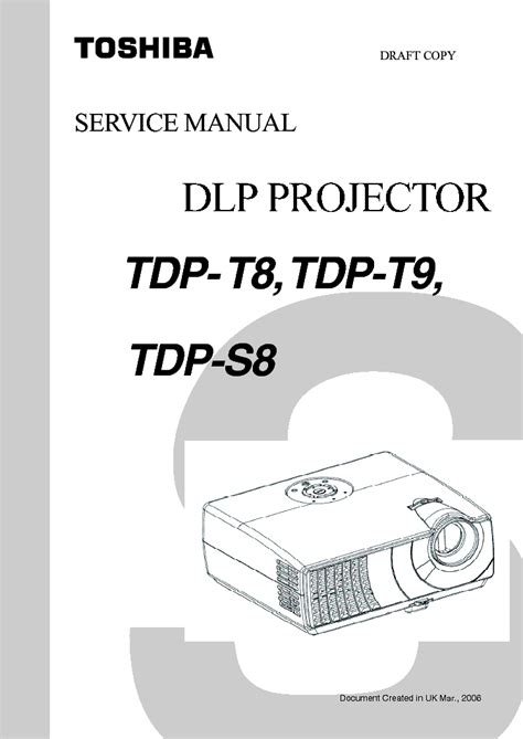 Toshiba tdp t8 t9 s8 service manual repair guide. - The brc global standard for food safety a guide to a successful audit.