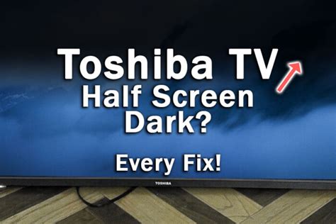 Toshiba tv flashes black screen.  Just started.  If your TV screen is bl...
