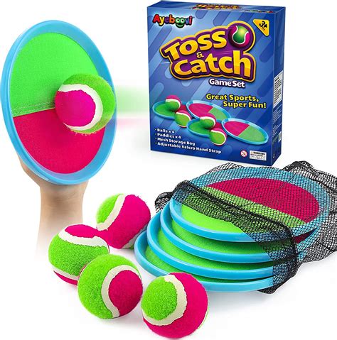 Toss and Catch Ball Set Kids Toys Outdoor Games Beach …