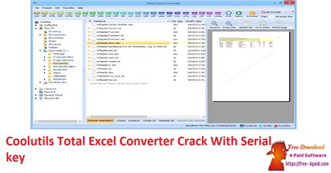 Total Excel Converter 7.1.1.51 Crack With License Key 