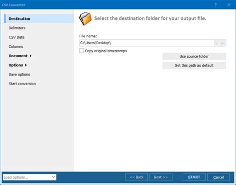 Total CSV Converter for Windows