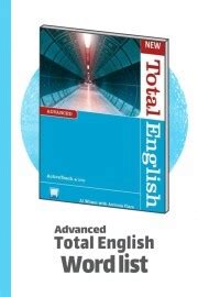 Total English Advanced Wordlist