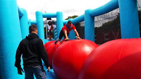 Check out our party packages for birthdays, or hen and stag parties that are full on weekends of fun! You can also hire Totally Wiped Out. It’s a Knockout ® or Total Knockout exclusively if you are looking for something different to do for your next team building event in Bristol. View Now. Hen.