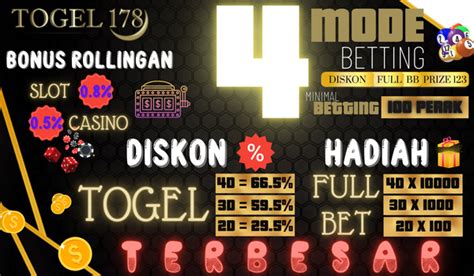 Toto online terpercaya indonesia 178. Agen togel resmi dan terpercaya.
