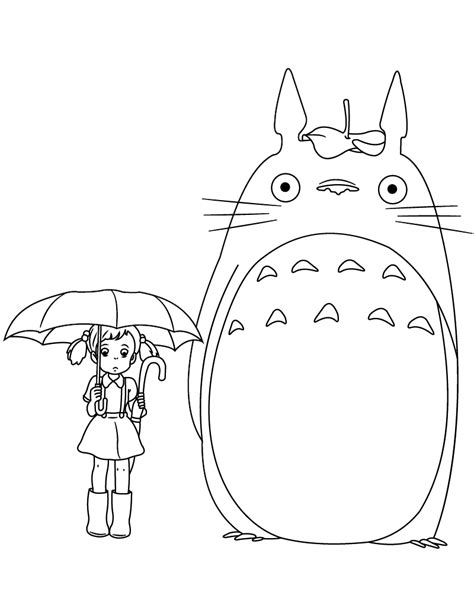 Totoro Coloring