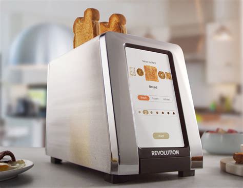 Touch screen toaster. The Revolutionary InstaGLO heating system reaches full glow in two seconds, with no preheating. Faster toasting delivers tastier results – crunchy outside, flavorful and moist inside. The smart touchscreen gives you control over your perfect toastyness level so your bread, bagel, English muffin, frozen waffle or toaster pastry comes … 
