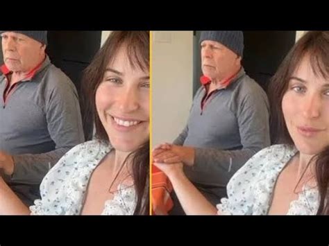 Touching video of Bruce Willis grasping daughter's hand draws mixed reactions