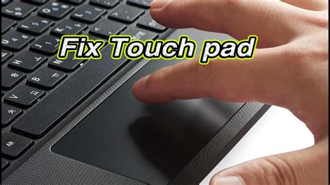 Touchpad problem in laptop. Step 1. Turn your computer off and then clean your touchpad. Dampen a clean cloth with some isopropyl (rubbing) alcohol and then pat the pad dry with a paper towel. Even a small stain or sticky spot can throw off your touchpad's sensitivity, so it is vital that the pad remain clean of all extraneous substances. Video of the Day. 