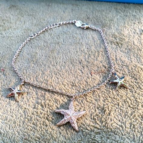 Touchstone Crystal Starfish anklet - Poshmark