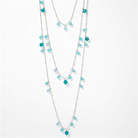 Touchstone Crystal waterfall necklace by Swarovski