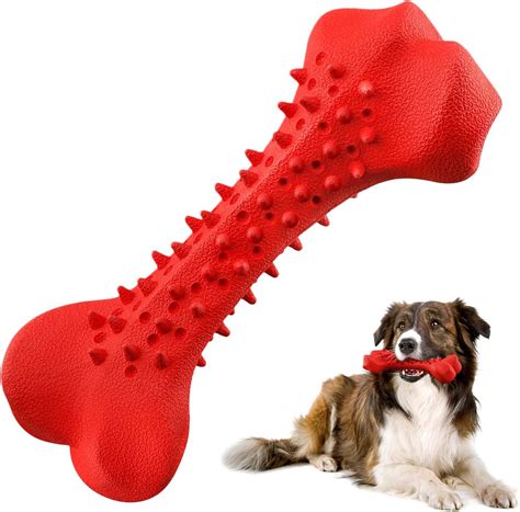 Tough chew dog toys. Dog Squeaky Toys for Aggressive Chewers, DurableDog Chew Toys for Large Medium Breed Dog, Durable Dog Toys, Tough Dogs Toys with Natural Rubber (Red, for Larege Dogs) Visit the ZIKATON Store 4.3 4.3 out of 5 stars 4,243 ratings 