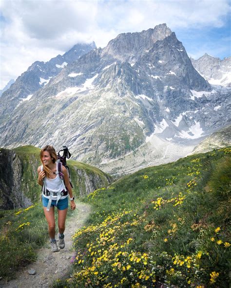 Tour du mont blanc hike. The Tour de Mont Blanc trail is 170km in length, and most people take between 6-12 days to complete it. It really depends if you want to power through the hike ... 