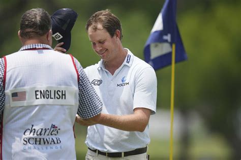 Tour rookie Hall up 3 despite English ace at Colonial, “Block’ party over