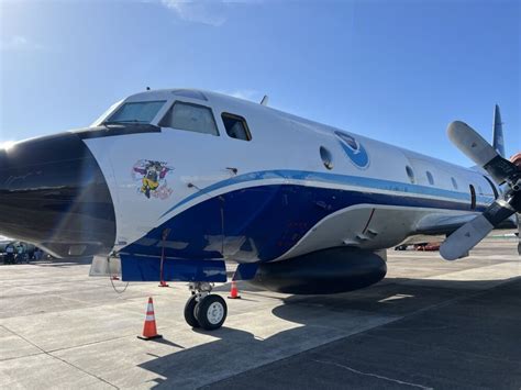 Tour the NOAA Hurricane Hunter aircraft in Houston