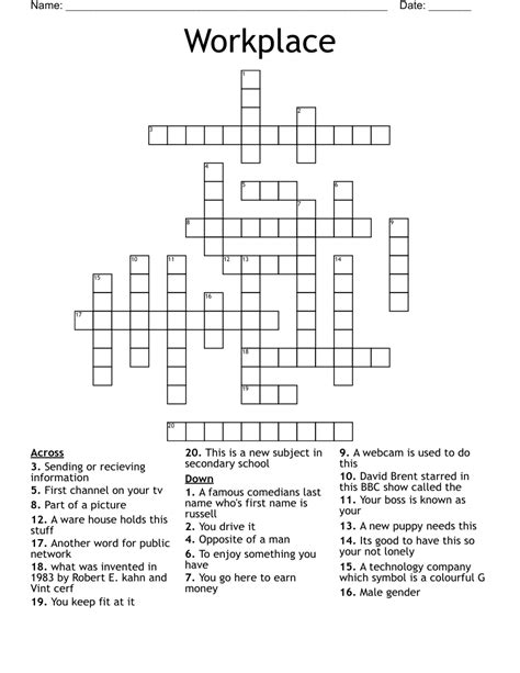 Tour worker - crossword puzzle clue