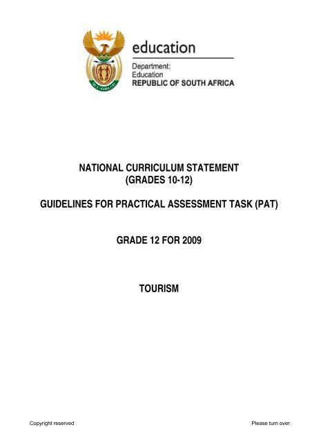 Tourism gr12 pat 2014 marking guideline. - 1997 maxima a32 service and repair manual.