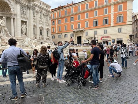 Tourists are back in Rome, including some with American accents