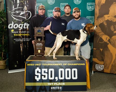 Tournament of champions ukc. The biggest event in UKC history: the UKC Tournament of Champions! 64-DOG FINAL TOTAL PURSE: $200,000 1ST: $50,000 2ND: $30,000 3RD: $20,000 4TH:... The biggest event in UKC history: the UKC Tournament of Champions! 