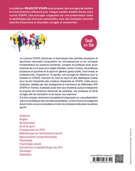 Tout-en-un STAPS - Licence STAPS