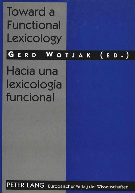 Toward a functional lexicology    hacia una lexicologia funcional. - Reliabilt 300 series door installation guide.