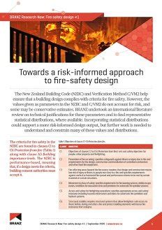 Towards a risk-informed approach to fire-safety design