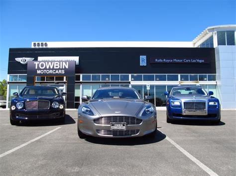 Towbin motorcars. Towbin Motorcars is a dealer of new and used Aston Martin vehicles in Las Vegas, Henderson and Salt Lake City. Browse their online inventory of 162 cars, trucks and … 