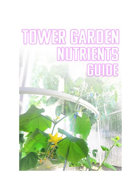 Tower garden nutrients.  Learn why Tower Garden mineral solution is completely natural...