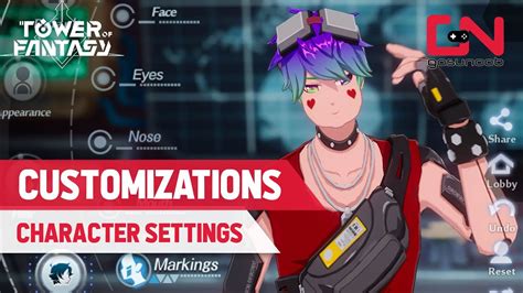 Tower of Fantasy Character Customization Explained