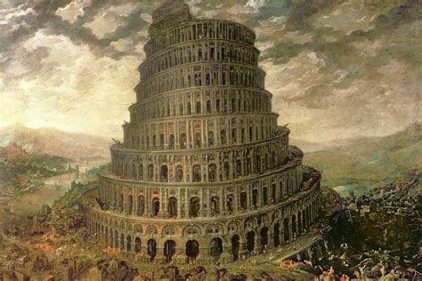 Jan 4, 2022 · Answer. The Tower of Babel is described in Genesis 11:1-9. After the Flood, God commanded humanity to "increase in number and fill the earth" ( Genesis 9:1 ). Humanity decided to do the exact opposite, “Then they said, ‘Come, let us build ourselves a city, with a tower that reaches to the heavens, so that we may make a name for ourselves ... . 
