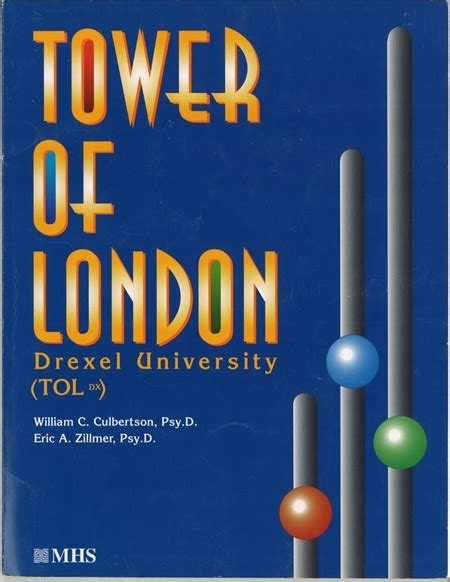 Tower of london drexel university tol dx technical manual. - Evidence informed nursing a guide for clinical nurses.