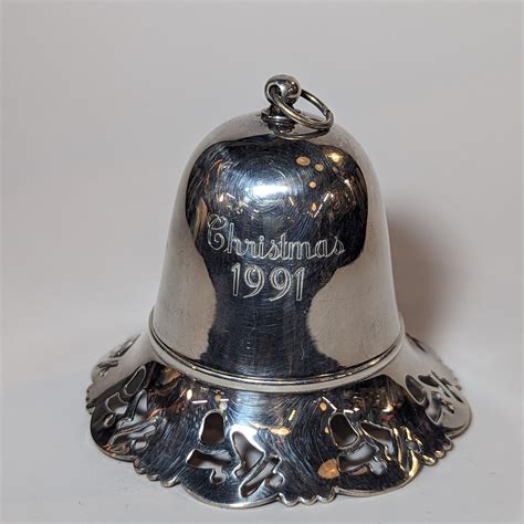 Towle Silver Christmas Bell - Etsy