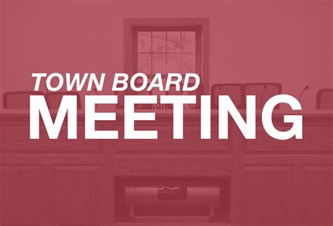 Town Board Meeting & Public Hearing 18 May 2024 - The Town of Danby …