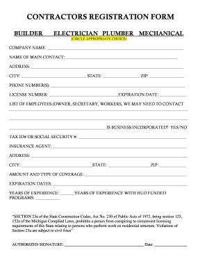 Town of south palm beach contractor registration.  Forms, Permits, and Applications Department...