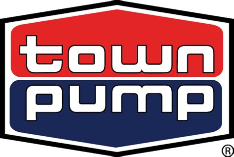 Town pump. Town Pump has 69 gas stations and convenience stores, 66 casinos and gambling establishments and eight motels in 48 cities and towns and along every major highway running through the state. 