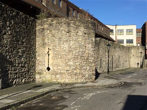 Town wall: section from Bargate E and including Polymond Tower