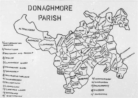 Townlands in Donaghmore