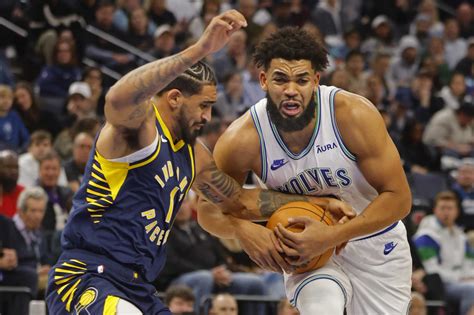 Towns scores 40 and Edwards has 37 as Timberwolves top short-handed Pacers 127-109
