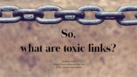 Toxic links & disavows: A comprehensive SEO guide