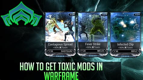 Toxin pistol mod warframe. Primed Fever Strike is the Primed version of the Fever Strike mod, which adds Toxin damage to melees. This mod can be purchased unranked from the Void Trader Baro Ki'Teer for 200,000 Credits 200,000 and 350 350. Note however that Baro Ki'Teer's stock changes with each appearance, and may not have this item available at every time. Primed Fever Strike is essentially the Fever Strike mod with ... 